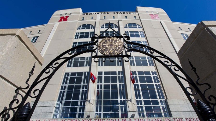 UNL Memorial Stadium. April 1, 2013. Photo by Craig Chandler / University Communications