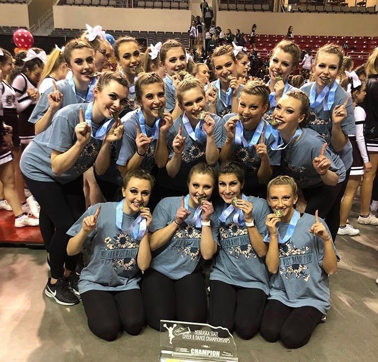 Dance Team Takes First at State Competition