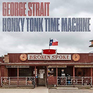 Coverart to George Straits 30th record Honky Tonk Time Machine