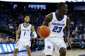 Davion Mintz (1) and Damion Jefferson (23) are ready to lead Creighton to the NCAA Tournament in 2019
