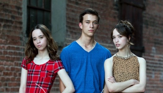 Olivia, Reilly and Nolan pose for their homecoming night picture