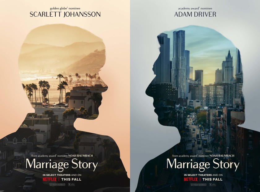 Marriage Story is about the story of a stage director and his wife, an actor while they struggle through a coast-to-coast divorce. It is written,directed and produced by Noah Baumbach and released through Netflix. The stars of the film are Scarlett Johansson and Adam Driver. 