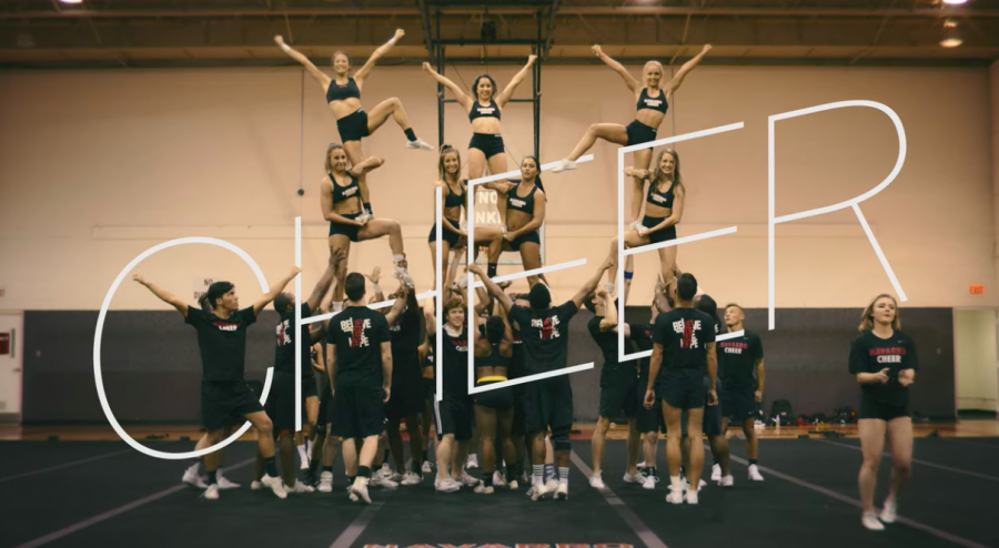 Netflix+released+a+new+show+that+goes+into+what+collegiate+cheerleading+is+like.+It+details+the+ups+and+downs+and+how+much+this+sport+means+to+the+participants.