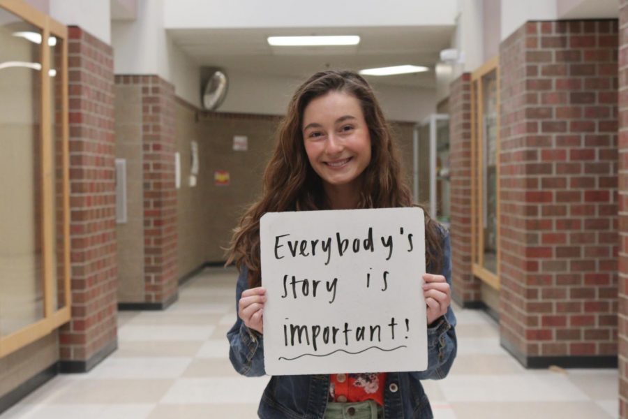 March 14th is National Write Down Your Story Day. To celebrate, we decided to go out and ask the students and teachers of Millard West what their stories are.
