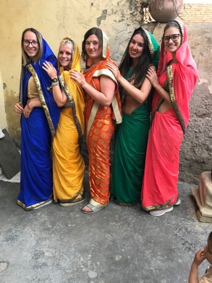 On her stop in India, Singh was able to learn about other cultures and infrastructures. 
