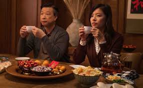Based somewhat on Alan Yang’s real relationship with his father, the scene displays an older Pin-Jui trying hard to connect with his daughter Angela.