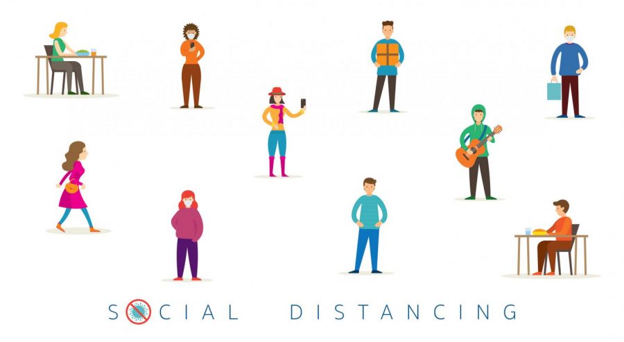 Social distancing is highly recommended by medical experts. With big events cancel to avoid its vital to stay home so you can avoid the spread of this highly contagious diseases. Avoid handshakes, hugs and keep a physical distance from people. 
