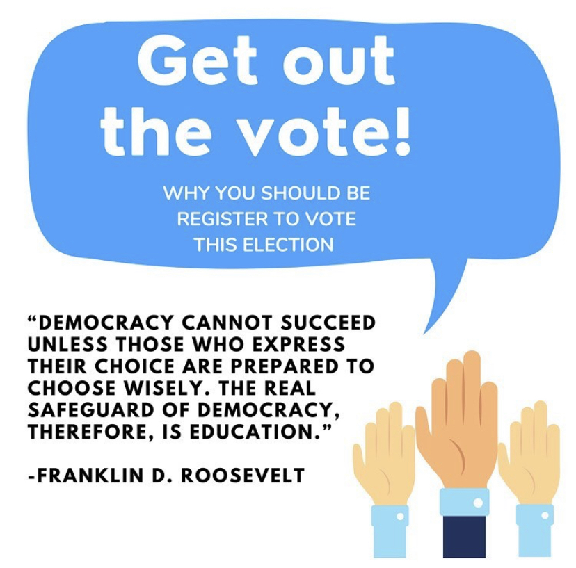 Get Out the Vote is the new project put in place by the Teen Council of Omaha. Kati Kough, Health Educator and Teen Council Facilitator, advises the project. “Gen Z are turning 18, and will make up over 10% of the voting population in the 2020 election, so it is important that they know about how to vote; how to register to vote; how to stay safe if they are voting in-person; and why voting is so important.”
