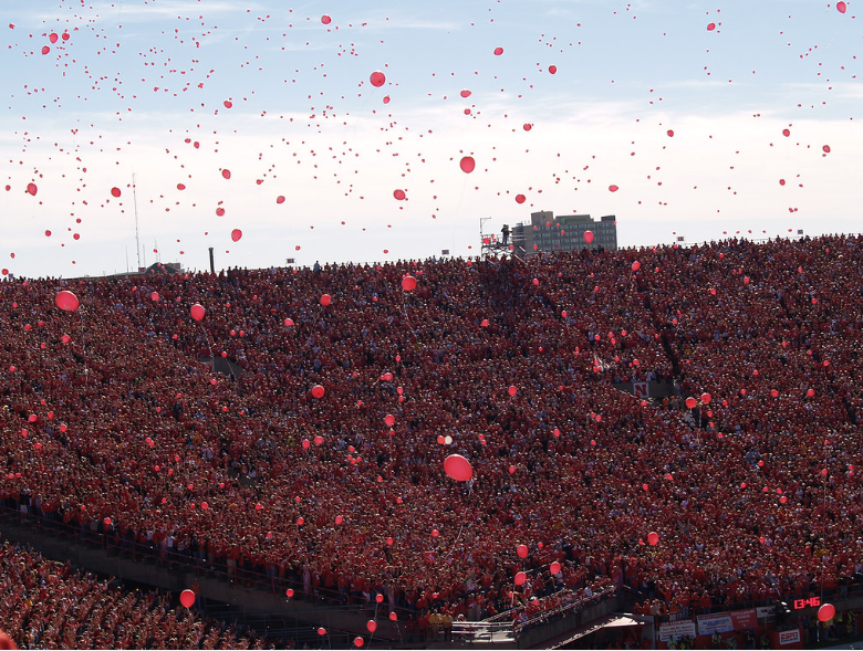 This+year+the+Lincoln+skies+will+not+be+filled+with+balloons+after+Nebraska+scores+its+first+touchdown+of+each+home+game.+There+will+only+be+family+members+of+the+players+allowed+to+attend+the+game+but+fans+will+still+be+supporting+the+Cornhuskers+in+any+way+they+can.