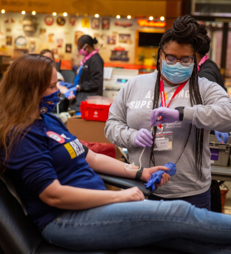 In order to keep those involved with the blood drive, many protcols and safety rules are being taken to give donors a safe place to save a life.