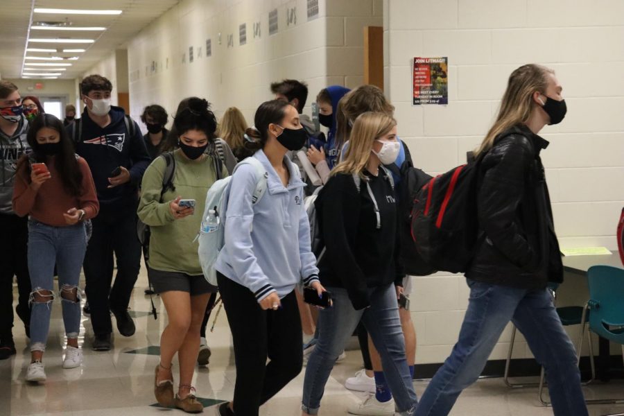 Students within Millard West follow the mask mandate, but there is a lot of room for students to ignore it. Enforcing this rule will ensure that students and teachers stay safe and protected from COVID-19. 
