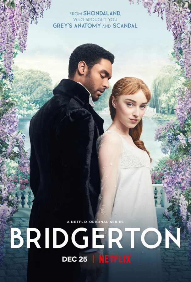 Netflix’s “Bridgerton” takes the audience on a journey to 19th century London as the daughter of a wealthy family and a duke fall in love. *****/5