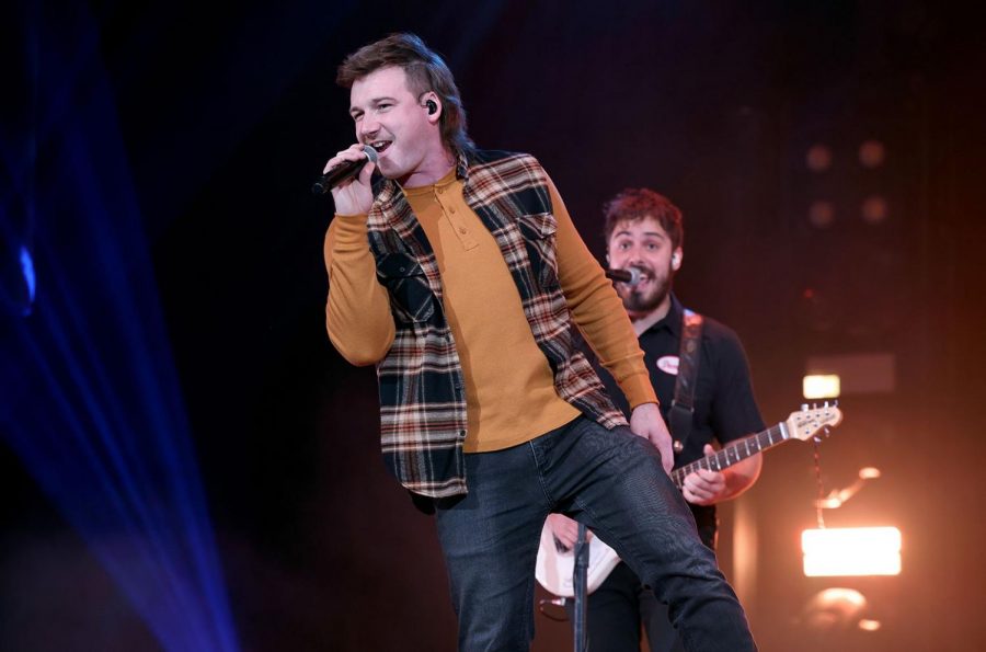 Morgan Wallen performs onstage at the Ryman Auditorium on Jan. 12, 2021 in Nashville during his “Dangerous” album release show. 
