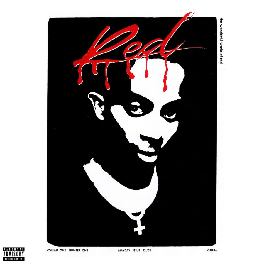 The cover art for Playboi Carti’s sophomore album “Whole Lotta Red.” The cover art is a tribute to an old punk magazine called “Slash,” which perfectly explains the main feel of the first half of the tape. Despite bad fan reception at first, a lot of listeners have changed their opinion after re-istening to the album.