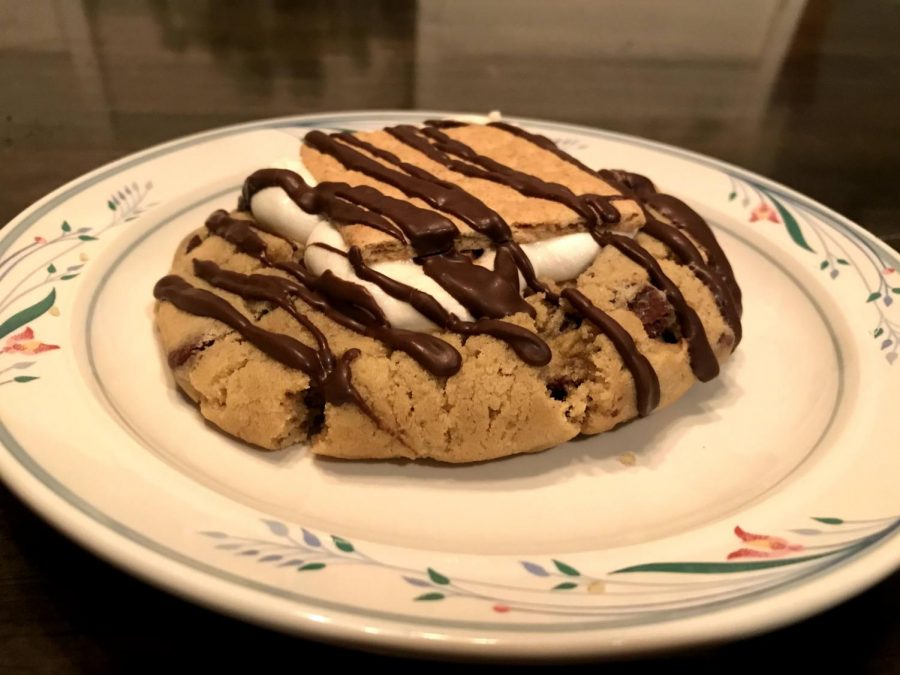 The S’mores cookie looked beautiful, but the taste didn’t live up
 to the expectations set by its appearance.