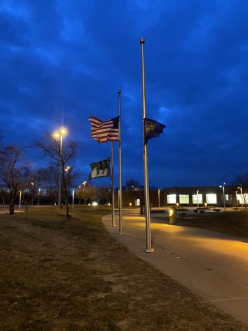Millard West’s flags were at half-staff on Dec. 7 in memory of the lives lost at Pearl Harbor. Many times students will see the flag at half-staff and not question it. Students will continue to stay uninformed if flags flying at half-staff is normal to them. 
