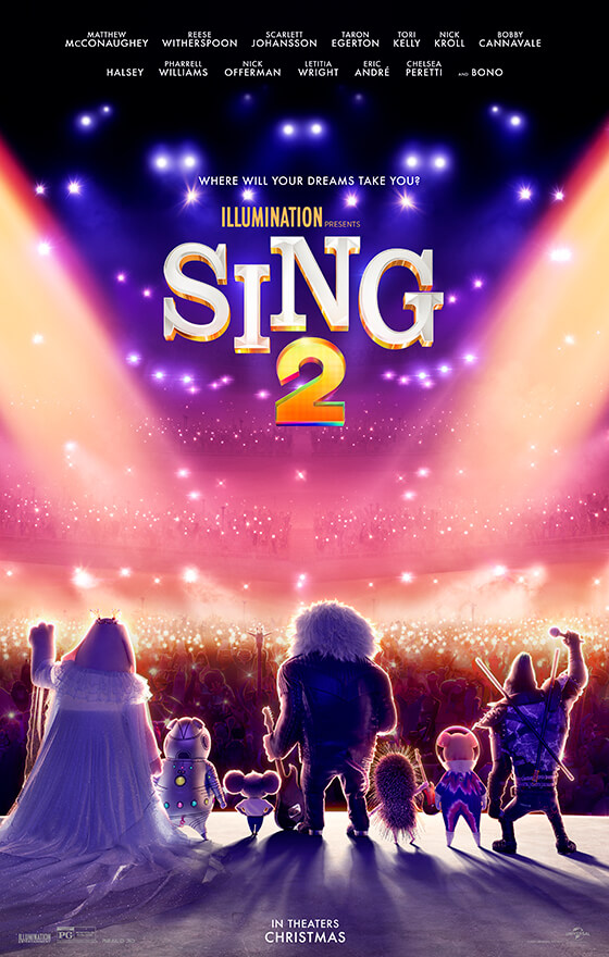 New Illumination animation released on Dec. 22 allows audiences to hear their favorite tunes through an adorable animalistic film. 