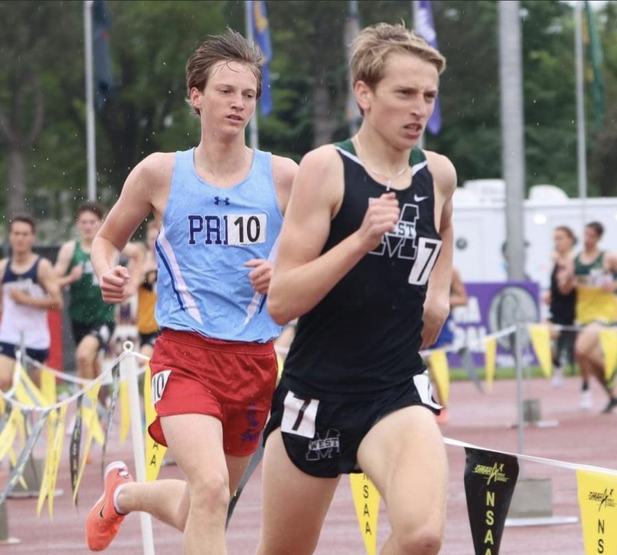 Senior Sam Kirchner ran the one mile and two mile at state last year.  He is looking forward to taking home a gold medal to end his senior season with a bang. “I would like to place better than I did last year.” Kirchner said. “Going to state, I want my mindset to be focused on making sure I am able to perform at my best ability.”
