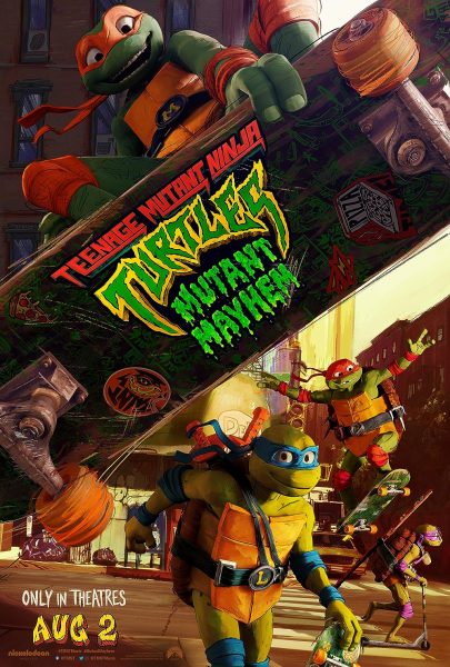 The new “Teenage Mutant Ninja turtles: mutant mayhem” movie helps bring the turtles lives straight to the hearts of the audience.