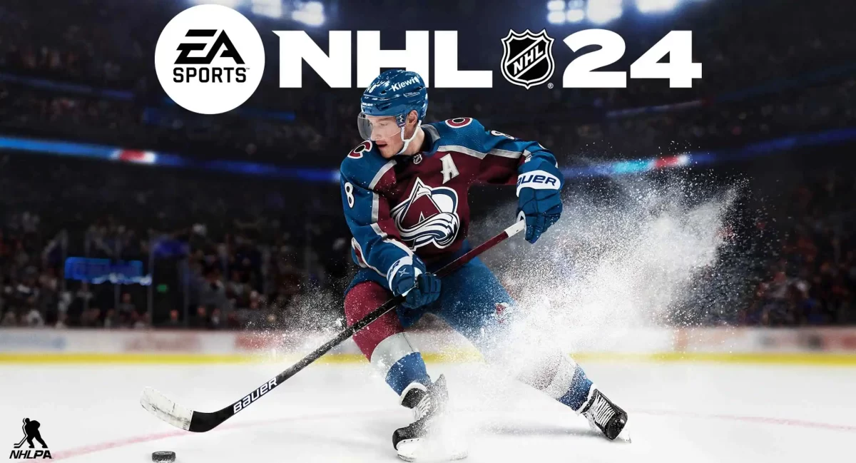 Released+in+October+of+2023%2C+superstar+Avalanche+defenseman+Cale+Makar+graces+the+cover+of+the+33rd+installment+in+the+NHL+video+game+series.%0A