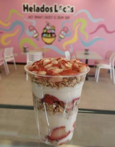 Helados Locos, an extension to Javis Tacos restaurant, sells a variety of different desserts, foods and beverages that advertise the taste of Mexican style cuisine here in Omaha.