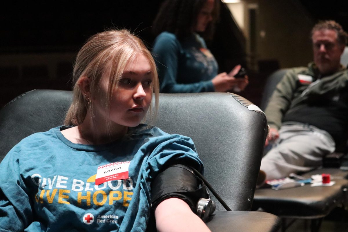 “I’ve donated about twice to the blood drive, once before homecoming and the most recent one,” sophomore Kaylen Kozol said. “My experience was overall just fine.”