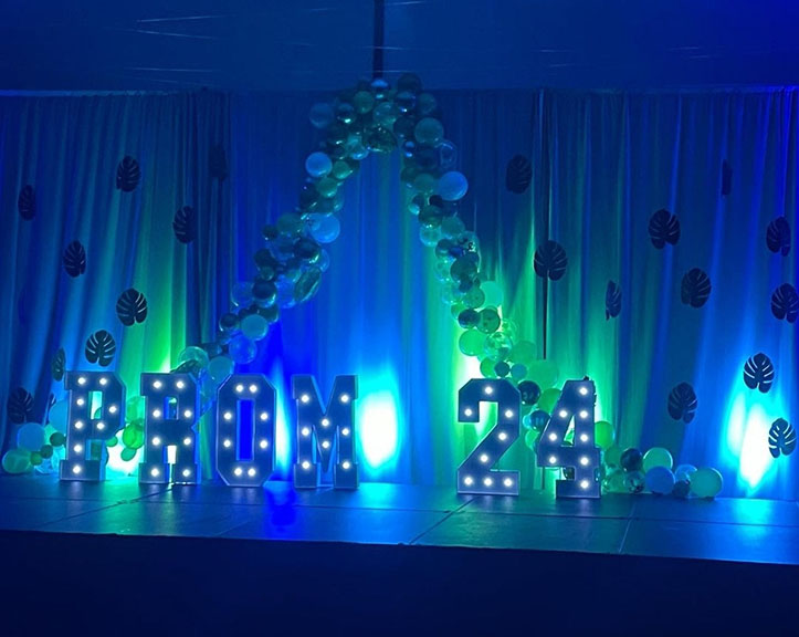 The+Prom+theme+was+%E2%80%98A+Night+in+the+Jungle%2C%E2%80%99+and+the+Junior+Class+Board+executive+team+worked+hard+to+make+this+Prom+a+memorable+one.+They+have+spent+a+lot+of+time+preparing+and+were+excited+to+finally+see+all+of+their+efforts+pay+off.+%E2%80%9CThe+members+of+the+Junior+Class+Board+volunteer+to+help+set+up+for+Prom%3B+the+executive+members+will+be+there+to+help+guide+their+vision+along+with+Mrs.Mcenaney+and+any+of+the+parents+that+volunteer%2C%E2%80%9D+Verby+said.+%E2%80%9CMany+of+us+have+friends+outside+of+JCB+that+have+volunteered+their+time+to+come+and+help+us+set+up+this+year+so+we+can+get+done+as+quickly+as+possible.%E2%80%9D