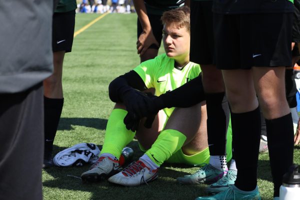 Senior captain goalkeeper Gabe Griffiths has led the team all year. He finished the season allowing less than a goal a game leading the team to a 13 win season.
