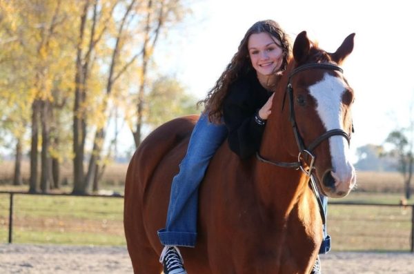Student Equestrian Kalyn Horst has been riding horses for two years now because of inspiration from her sister. She quickly found a new passion. “I had just gotten out of gymnastics and I was kind of in need of a new sport,” Horst said. “My sister wanted to know if I wanted to do it and I tried different disciplines, but I never really stuck with one except for show jumping. So, I stuck with that one.