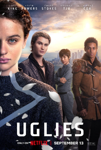 “Uglies,” a dystopian novel based on a futuristic society where everyone eventually turns pretty, bringing attention to self-love and not conforming to the world's norms. 