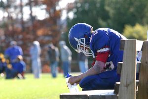 High-school athletes can be severely demoralized after going down by large margins