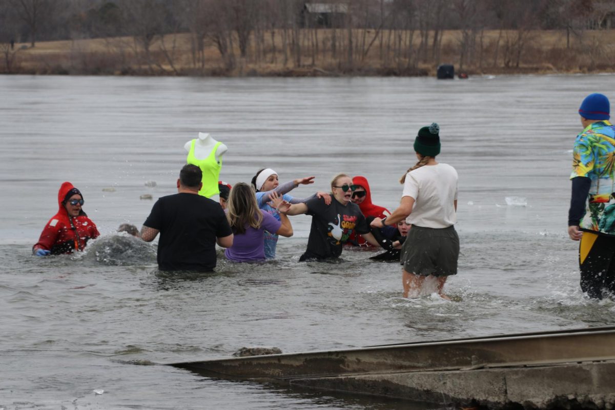 A group of Millard West staff jumped into the Zorinsky Lake for the Polar Plunge with the Special Olympics. Even if it is a few moments of torture all of it is for a good cause and getting so much money for our school. “By taking part in the polar plunge or by donating, you are supporting and standing up for individuals that can't always do that for themselves,” gym teacher Stephanie Jurgens said. “Everyone deserves opportunities to be an active member of their society in whatever capacity that looks like and the Polar Plunge is an event that supports that and raises funds so those opportunities can be provided.”
