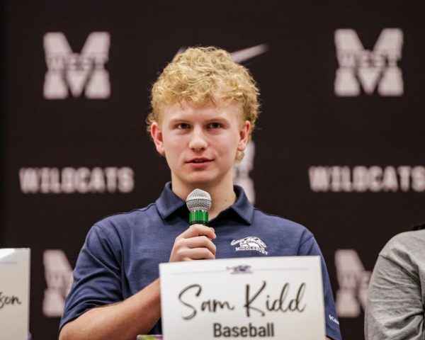 “I’ve been playing baseball for 15 years,” senior Sam Kidd said. “Just going out there and competing while having fun is what made me fall in love with the game.” These athletes have pushed through injuries and losses to get where they are now which means it's time to let them go. Graduation is coming up for these seniors and this means unnecessary anxiety. However, signing day brings optimism to graduating seniors who are under the stress of college decisions. Whether these athletes choose to play out of state or in Nebraska it is certain what school helped them kick off their future. 