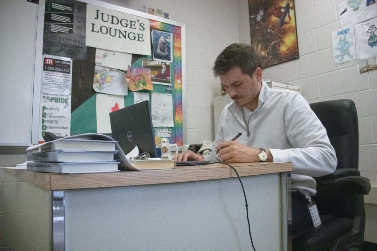The updated 10-point grading scale adopted by the school district in 2025, where an A ranges from 90–100, B from 80–89, and so on, aiming to standardize grade interpretation and reduce student stress. “I think this new grading scale would be a welcome change,” English teacher Jack Spady said. "I think standardizing high school with college would make the transition between them easier."